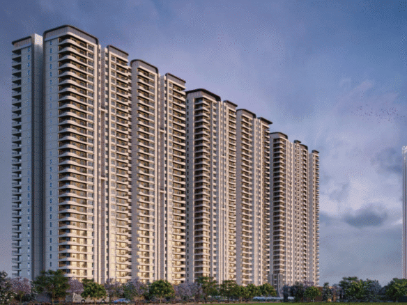 Luxury tower view of Godrej IHP Yelahanka